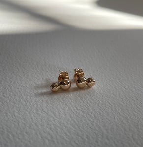 Golden Pearl Earrings