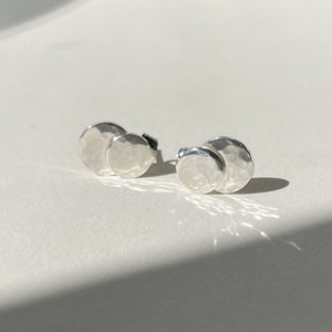 Moon Coin Earrings - Petite, Medium, Grande